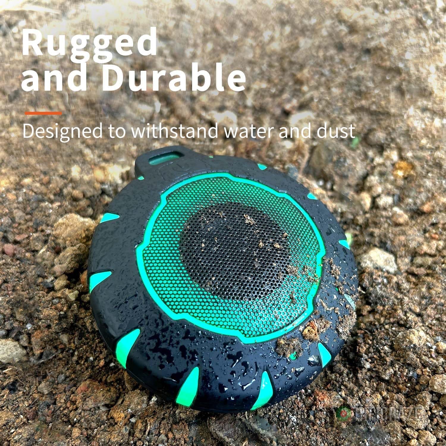 HEYSONG Waterproof Shower Bluetooth Speaker, Durable & Portable with Clear Sound, Ideal for Shower, Pool, Beach & Kayaking – Great Gift for All Ages 2 HEYSONG Waterproof Shower Bluetooth Speaker, Durable & Portable with Clear Sound, Ideal for Shower, Pool, Beach & Kayaking – Great Gift for All Ages - Image 2