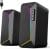 Jeecoo M30 Bluetooth Computer Speakers, RGB PC Gaming Speakers for Desktop with Crisp Stereo Sound, Dynamic LED Modes, Easy-Access Control, 10W – USB-Powered (Not 3.5mm Aux)