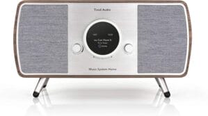 Tivoli Audio Music System Home Gen 2 Wi-Fi/AM/FM/Bluetooth Hi-Fi System (Walnut/Grey)