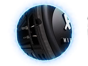 Hifonics Pair of 12 Inch Subwoofers, 800 Watt Max 400 Watt RMS Car & Powersports Speaker, HFX12D4 10 Frame Venting