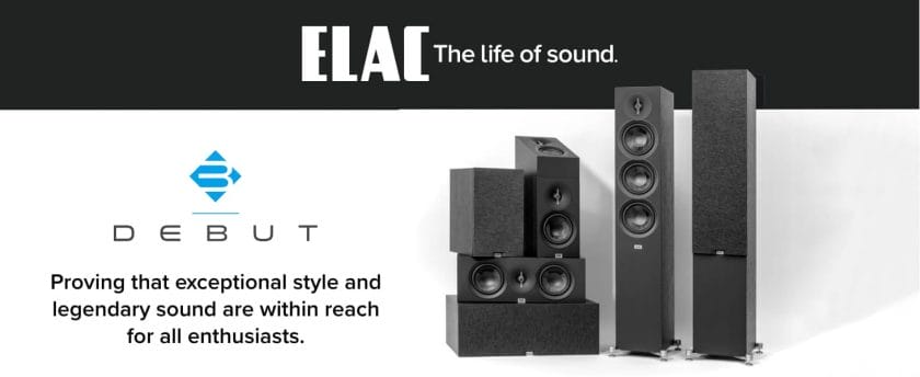 ELAC Debut 2.0 A4.2 Dolby Atmos Module Speakers, Black (Pair) - Concentric Driver with 0.5” Polymer Tweeter & 4” Aramid Fiber Woofer 8 ELAC Debut 3.0