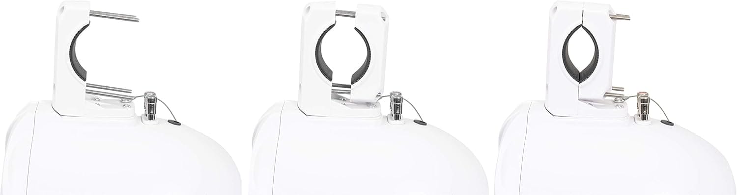 BELVA BWT8LED 600W Peak (300W RMS) 8" White Marine Tower Speakers with Multi-Color LED Lighting and Remote for Boats/ATV/UTV/Motorcycles/SxS/Golf Cart - Image 5