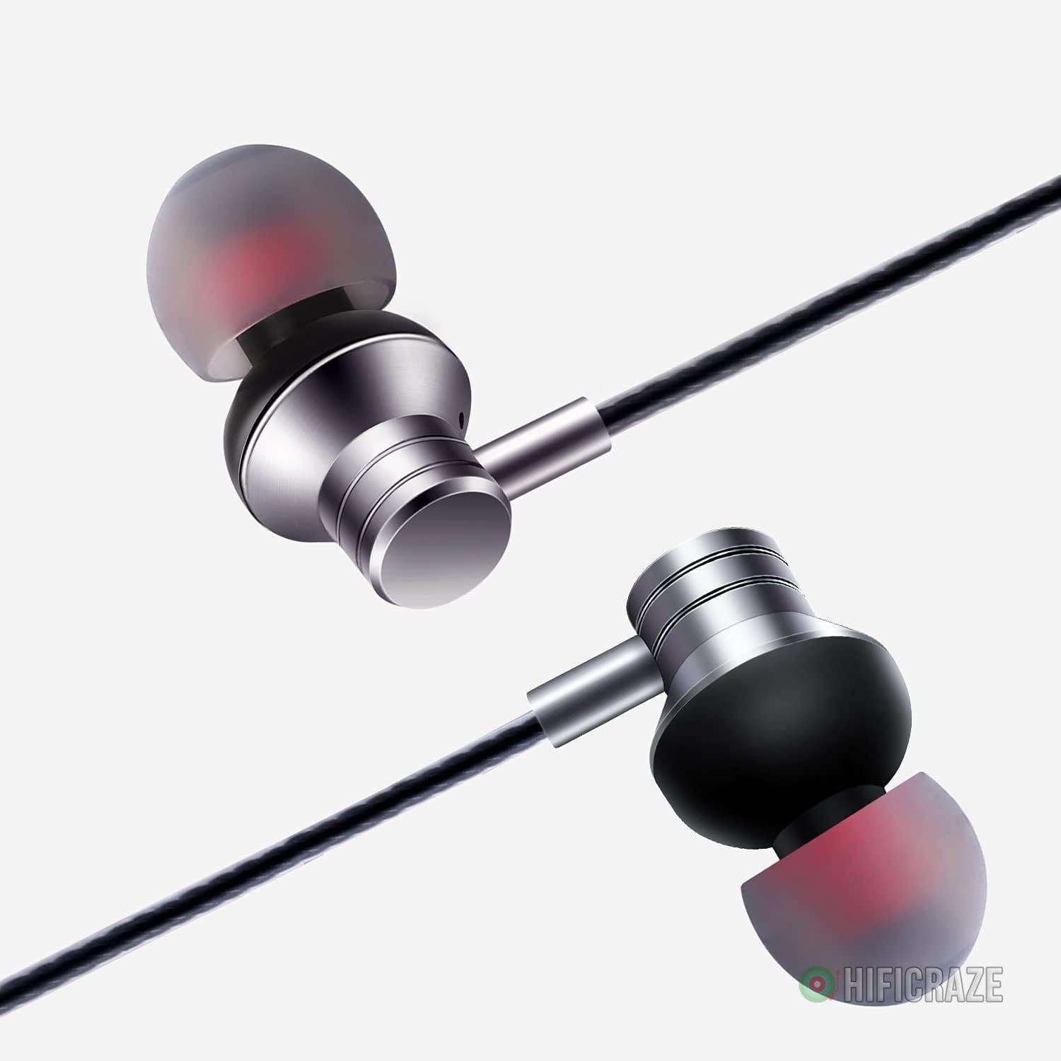 Wired Earbuds Headphones with Microphone Stereo Bass Earphones Noise Isolation in-Ear Headset Compatible with All Smartphones Tablets iPod IPad MP3 Player That with 3.5 mm Interface(Silver) 5 Wired Earbuds Headphones with Microphone Stereo Bass Earphones Noise Isolation in-Ear Headset Compatible with All Smartphones Tablets iPod IPad MP3 Player That with 3.5 mm Interface(Silver) - Image 5