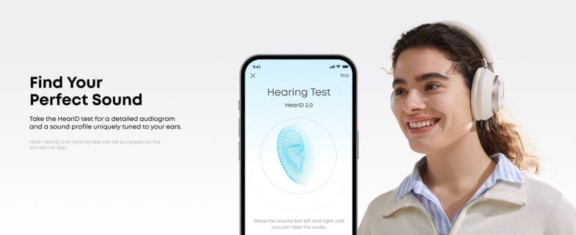 Soundcore Space One Pro, FlexiCurve Over-Ear Headphone, Adaptive Active Noise Cancelling Headphones Driven by 6 Mics, 60H Lossless Audio, Ultra-Fast Charging, Hi-Res Wireless, Comfortable Fit 10 soundcore space one pro