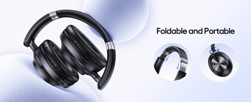 Foldable headphones