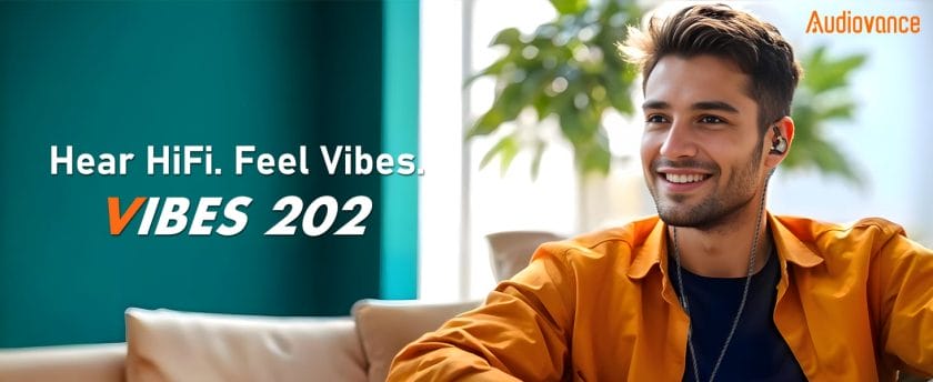 Audiovance Vibes 202 Clear_HiFi Wired Earbuds