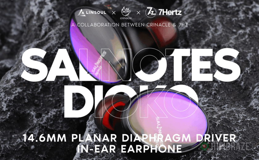 7Hz x Crinacle Salnotes Dioko HiFi 14.6mm Planar Diaphragm Driver in Ear Earphone IEMs with CNC Aviation-Grade Aluminum Case, Detachable 4-Core Litz OCC Copper Cable for Audiophile Musician Studio 3 7hz dioko salnotes DIOKO Crinacle earphone linsoul