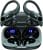 GOLREX Active Noise Cancelling Ear Buds Wireless Earbuds Bluetooth Headphones with 80H Playtime LED Display Charging Case, Over Ear Earphones with Hooks for Sports Running Gym Workout Black