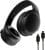 Skullcandy Crusher ANC 2 Wireless Over-Ear Bluetooth Headphones with Extra USB-C Charging Cable, Multi-Sensory Bass, Active Noise Cancelling, 60 Hours Battery, Microphone iPhone Android – True Black