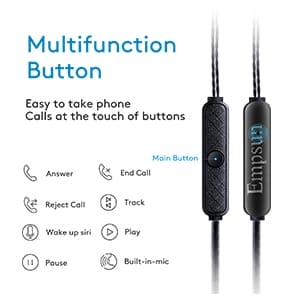 Wired Earbuds Headphones with Microphone Stereo Bass Earphones Noise Isolation in-Ear Headset Compatible with All Smartphones Tablets iPod IPad MP3 Player That with 3.5 mm Interface(Silver) 9 Excellent Sound and Noise Isolation