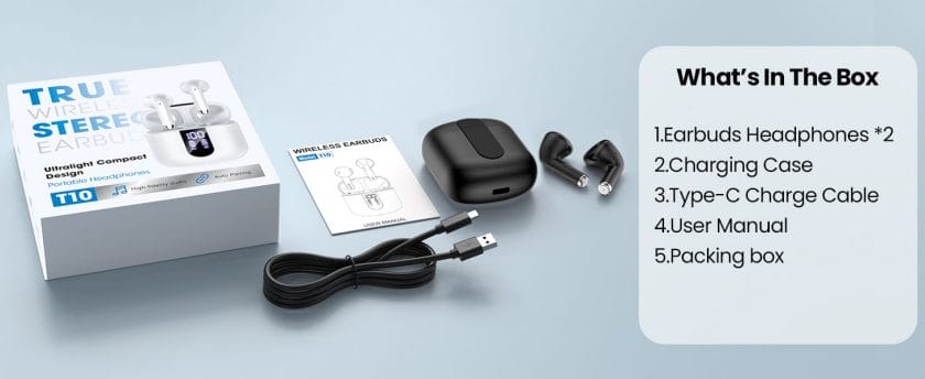 Final Thoughts on T10 Wireless Earbuds